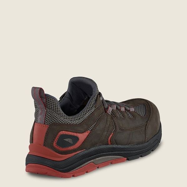 Red Wing Work Shoes Cooltech™ Athletics - Safety Toe - Dark Brown - Mens XEB726049